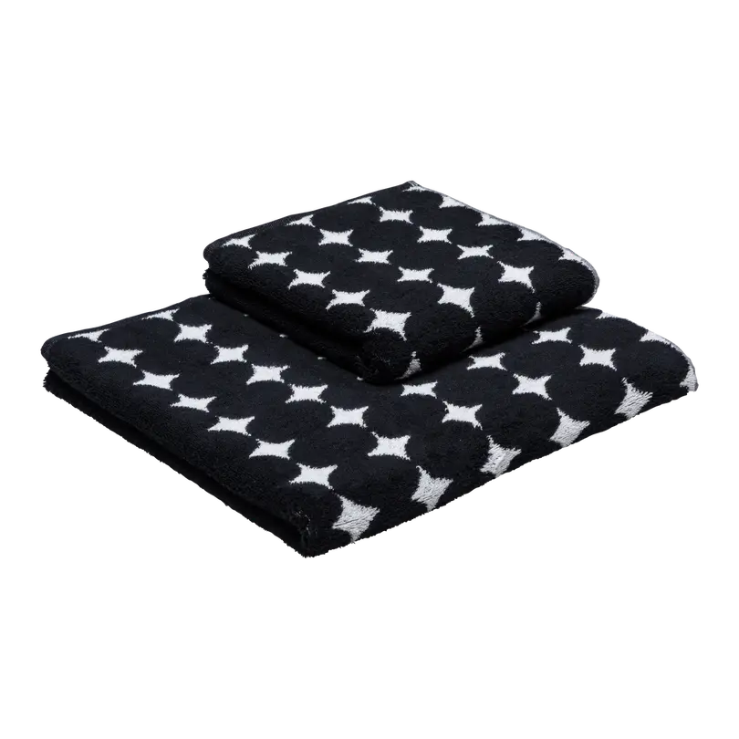Duschtuch Black&White