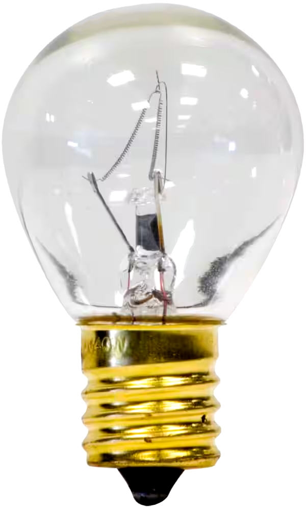 NOMA S11 E17 Base High-Intensity, Dimmable Light Bulb, 370 Lumens, Warm White, 40W