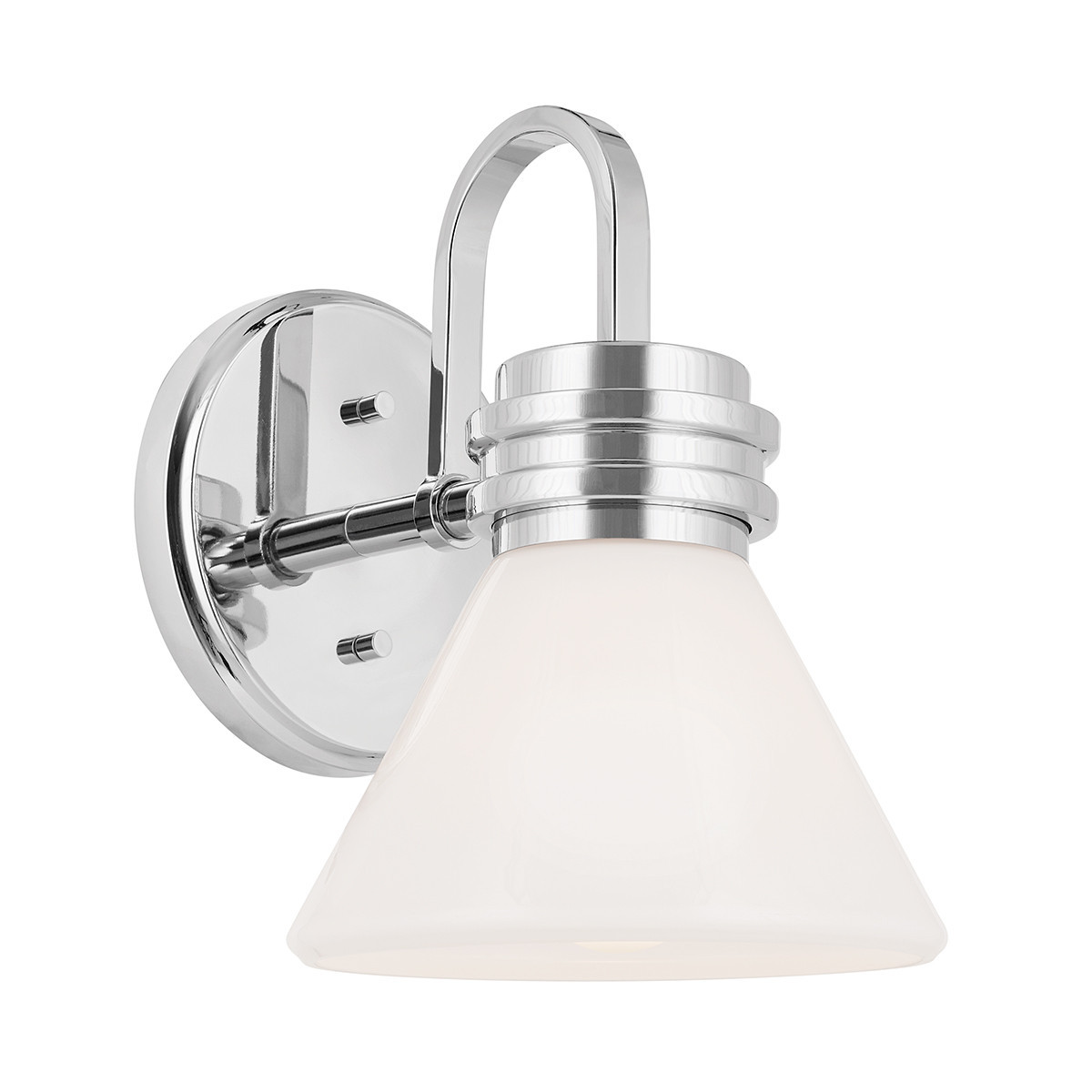 Kinkiet srebrny FARUM 1xG9x3W wym:24x17,8x21,5cm IP44 Kichler