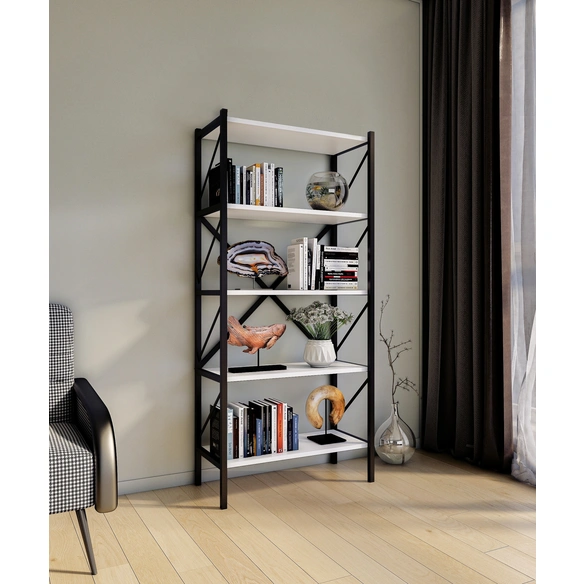 Standregal »Insasi«, BxHxL: 66 x 160 x 34 cm, Holzwerkstoff