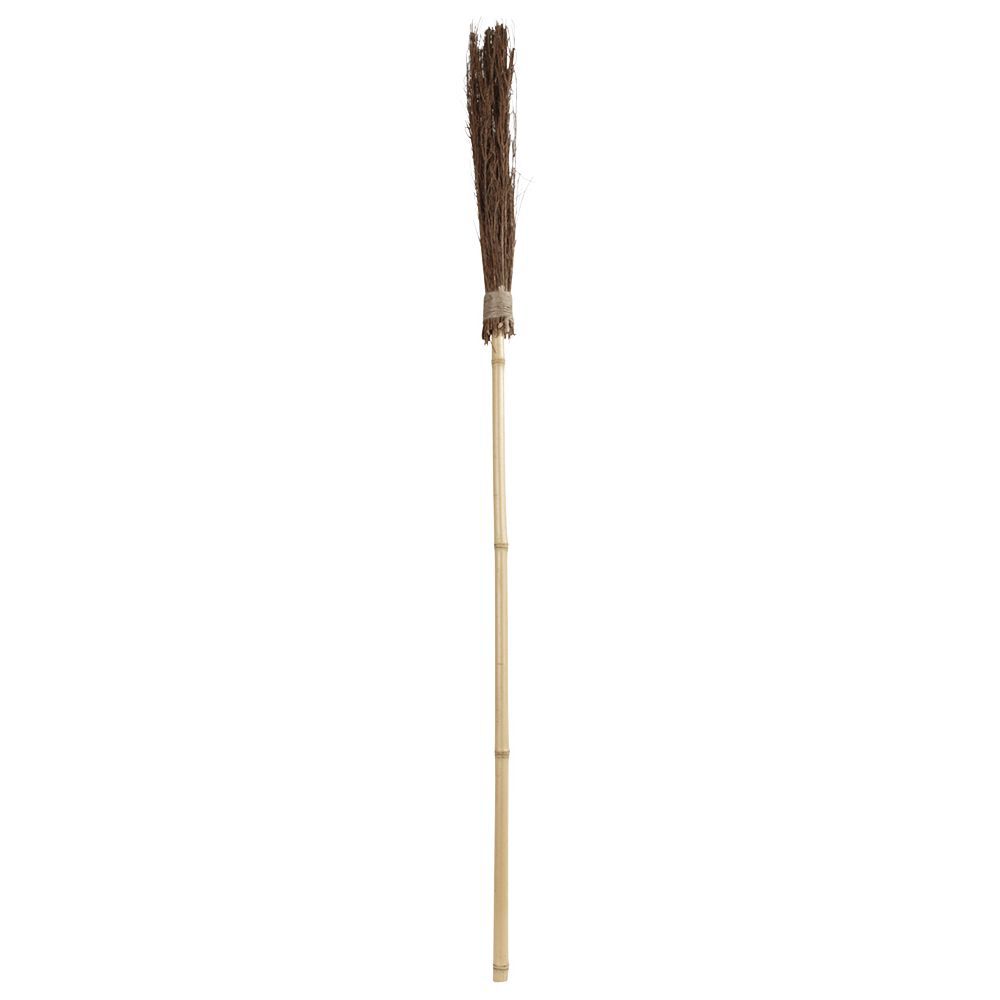 Balai sorcière en bambou pour adulte