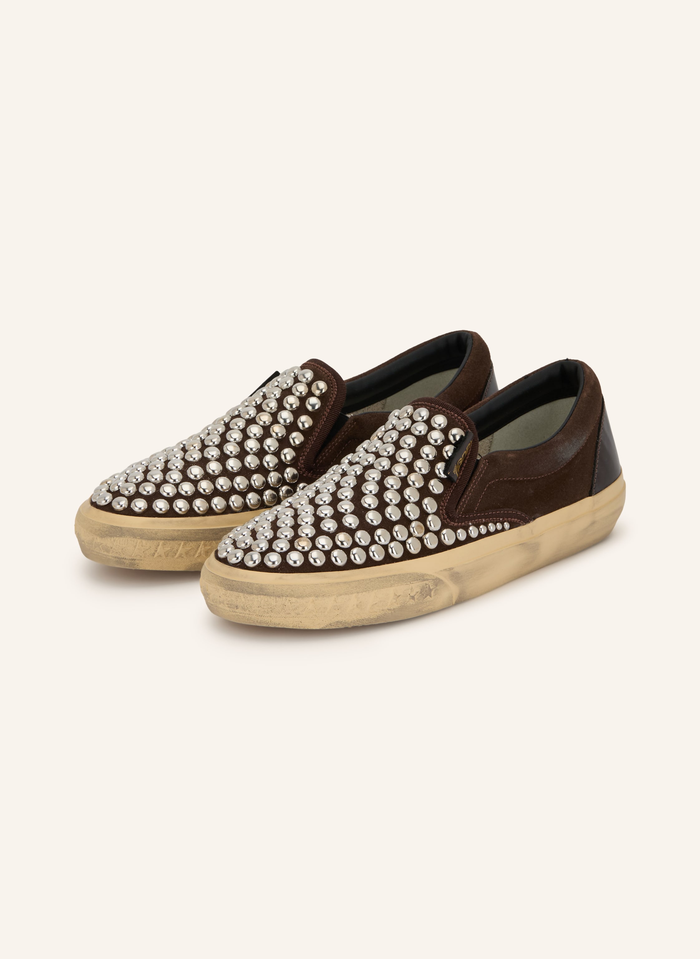 GOLDEN GOOSE Slip-on-Sneaker VCE mit Nieten