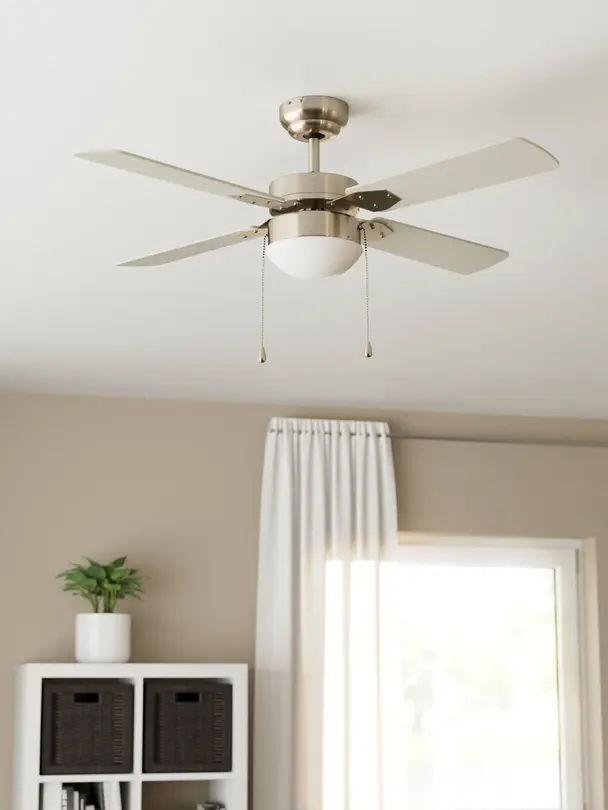 Deckenventilator mit Licht Gelsina