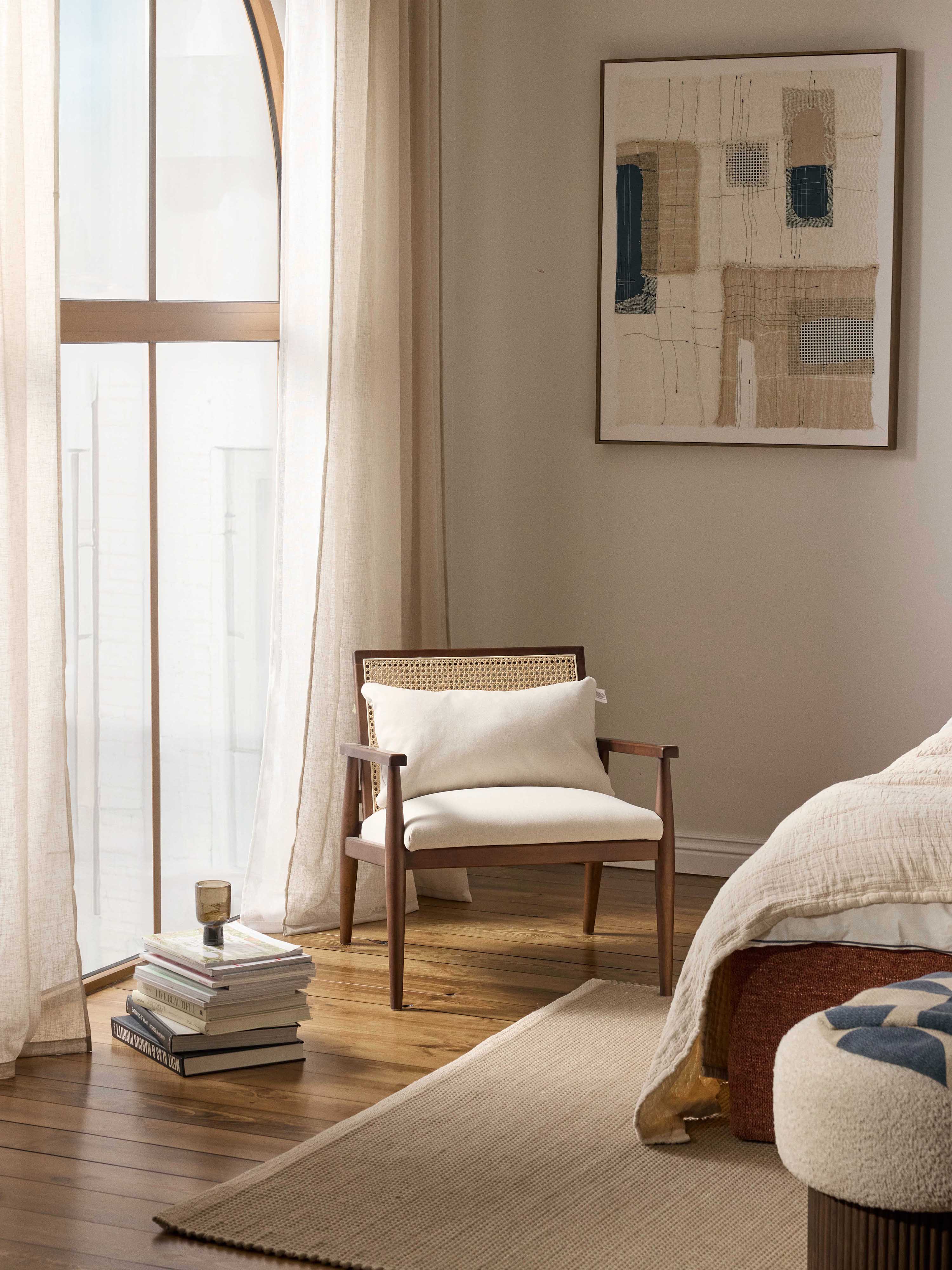 Loungesessel Manuell aus Gummibaumholz