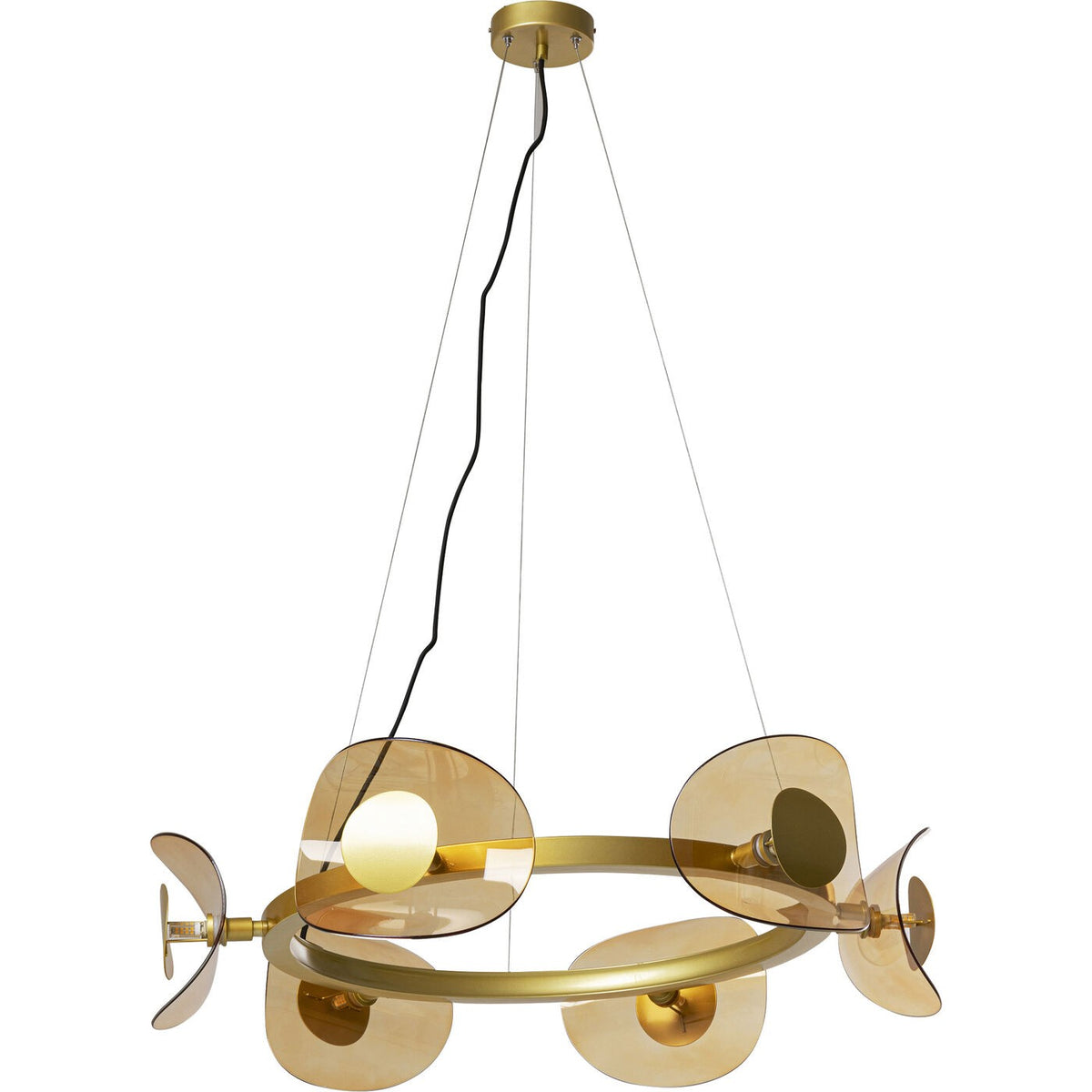 Kare Design Hanglamp Mariposa 81cm goud