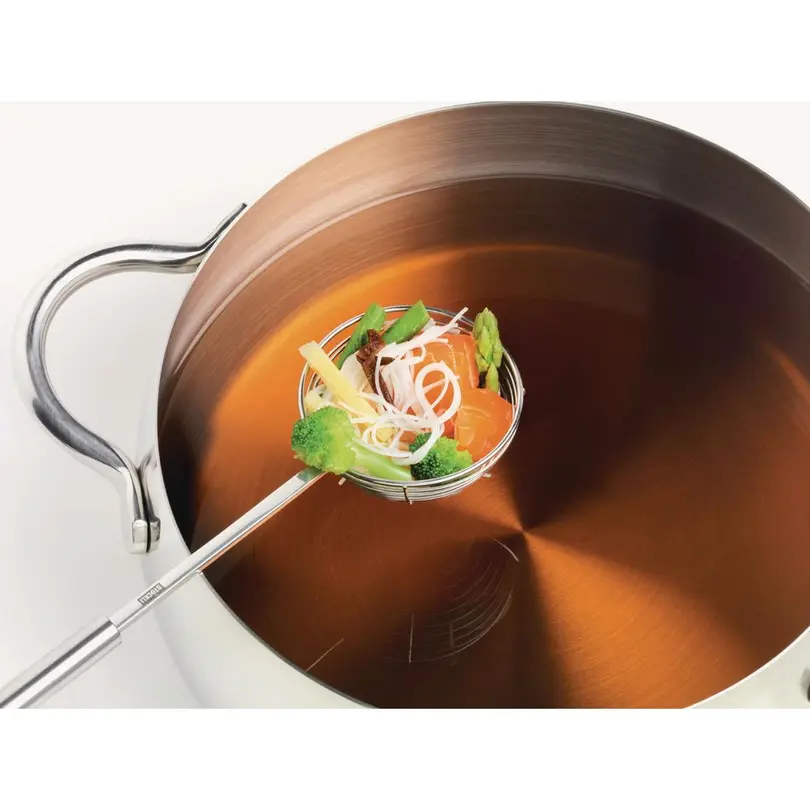 Fondue-Bourguignonne-Sieb 2er-Set Fonduesiebe Inox