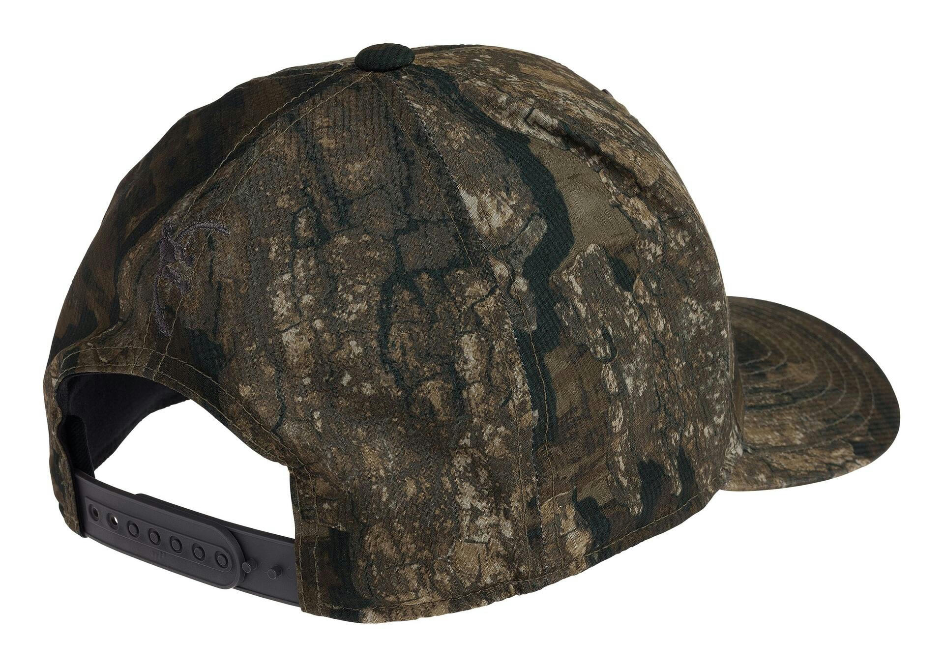 Browning CuPPed UP Hunting Baseball CaP with Adjustable Closure, Realtree Timber Camo