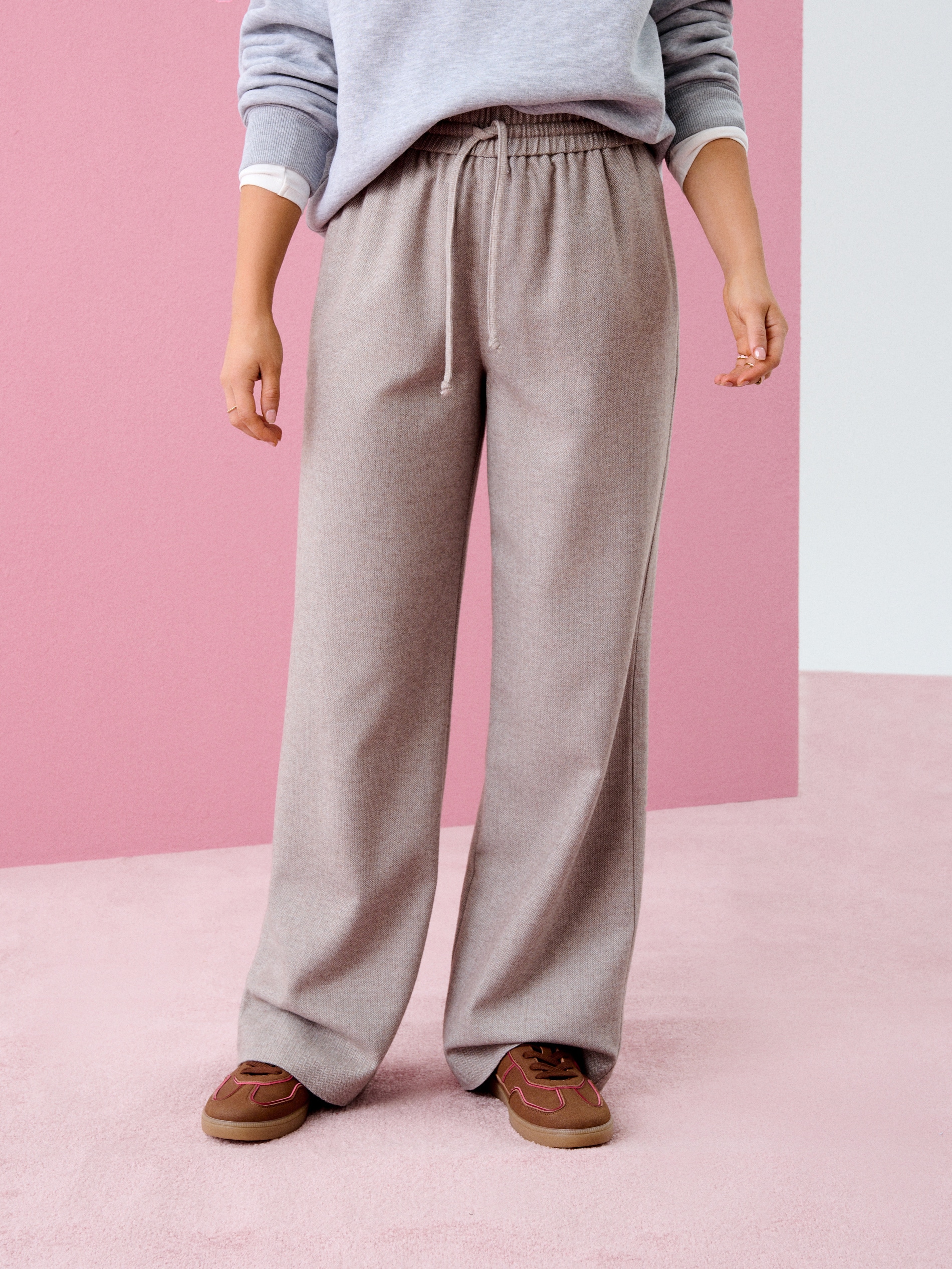 Spodnie wide leg