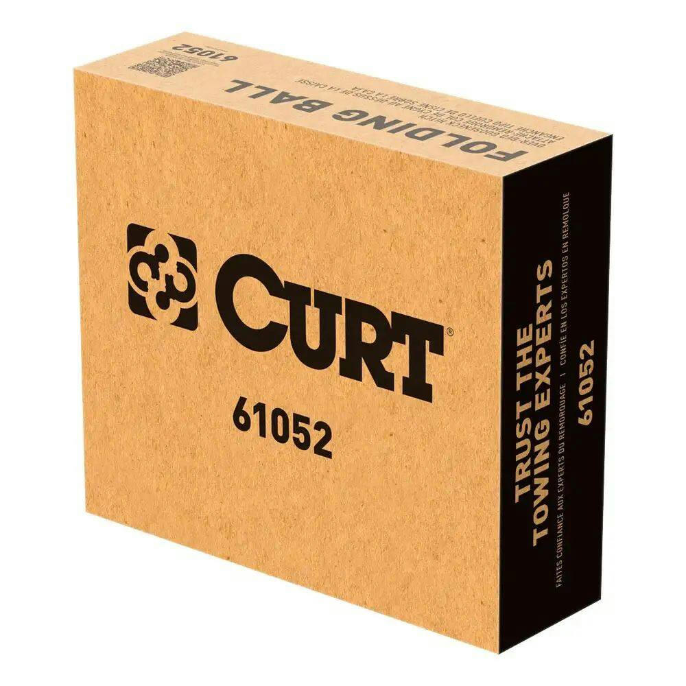 CURT Over-Bed Folding Ball Gooseneck Hitch