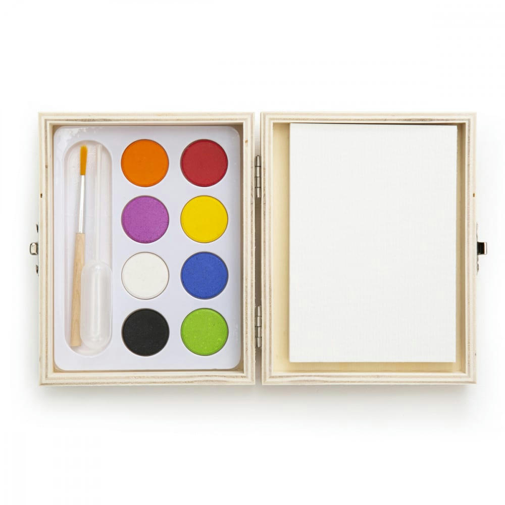 - Mini kit de peinture bois naturel