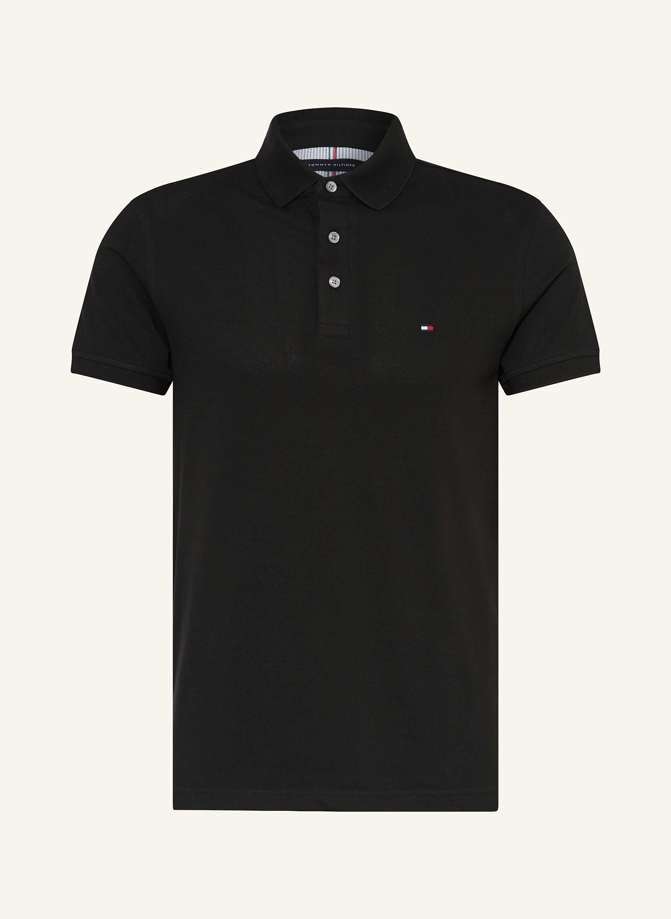 TOMMY HILFIGER Piqué-Poloshirt Slim Fit