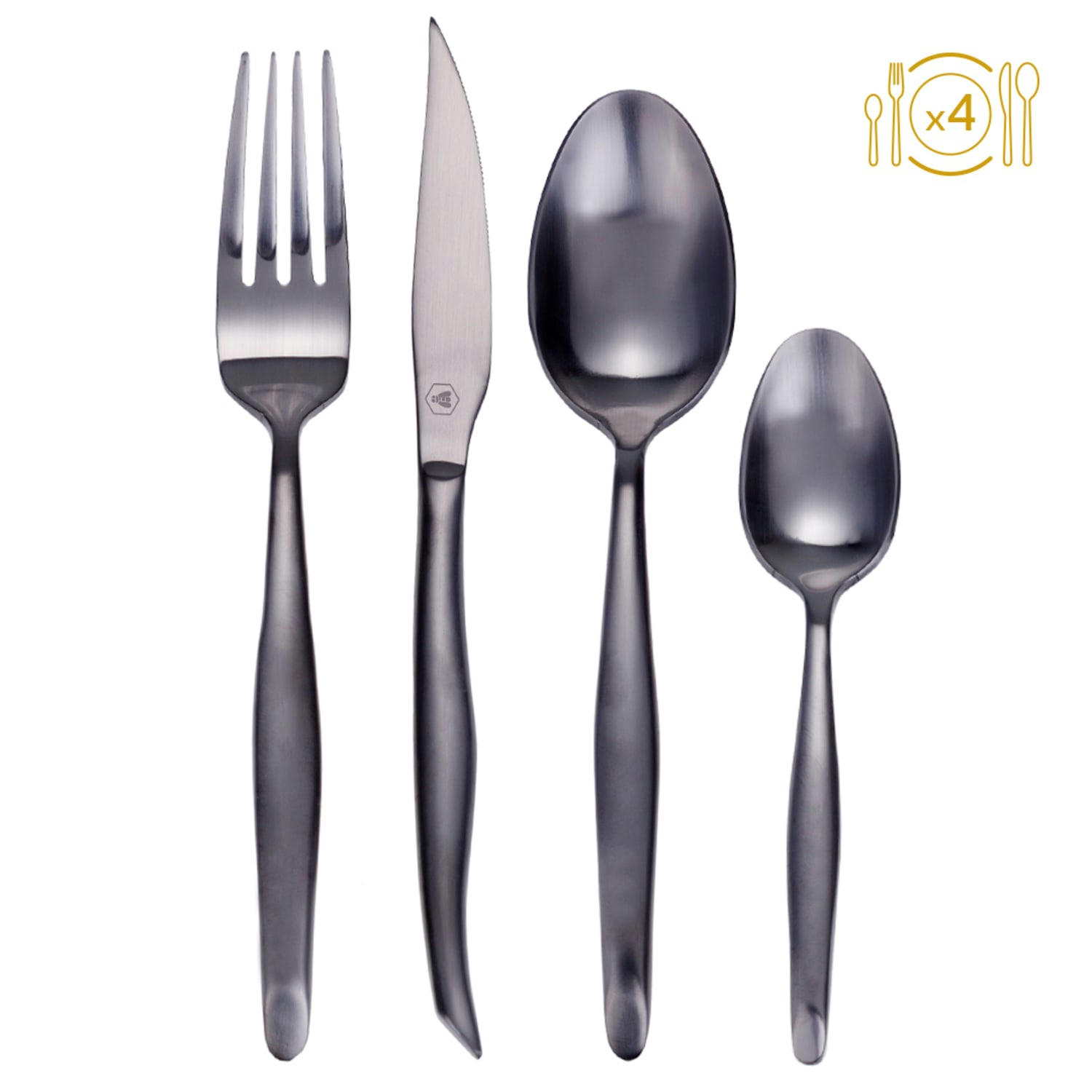 INOX - Ménagère de 16 pièces