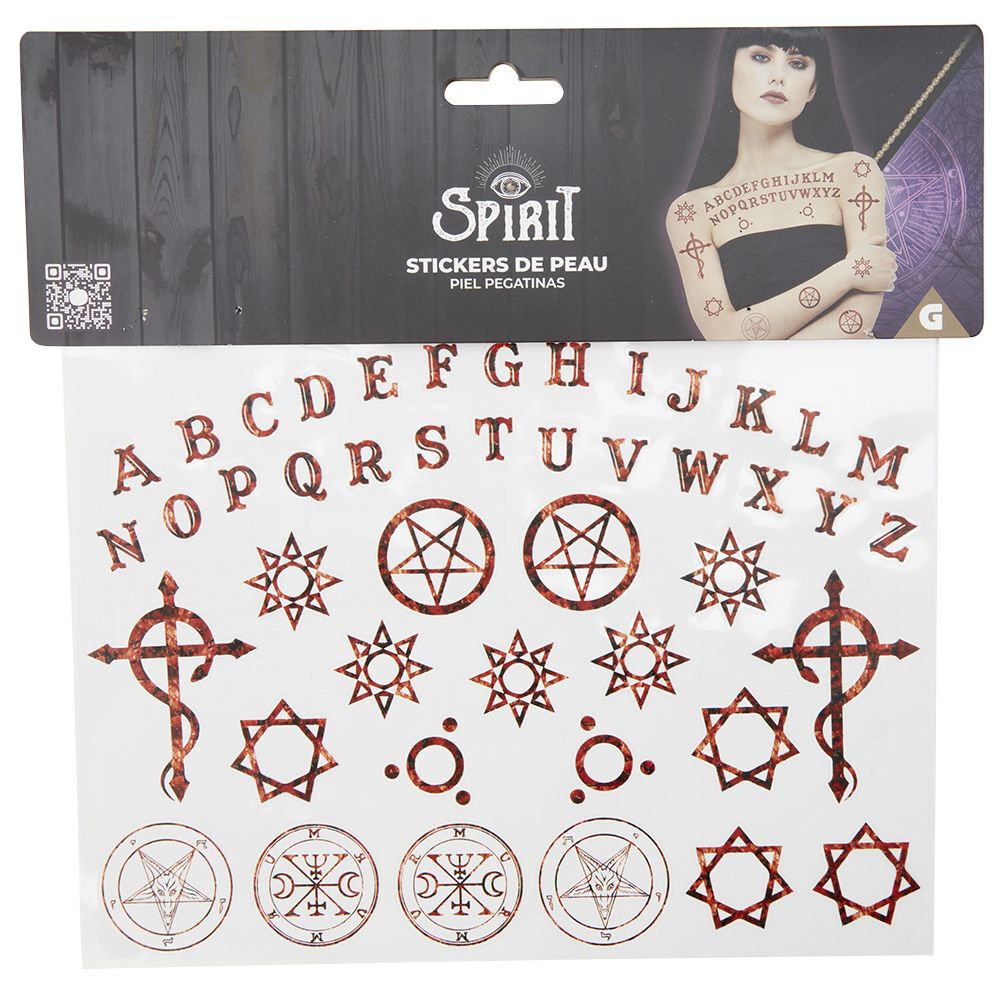 Stickers Halloween motif esprit pour peau