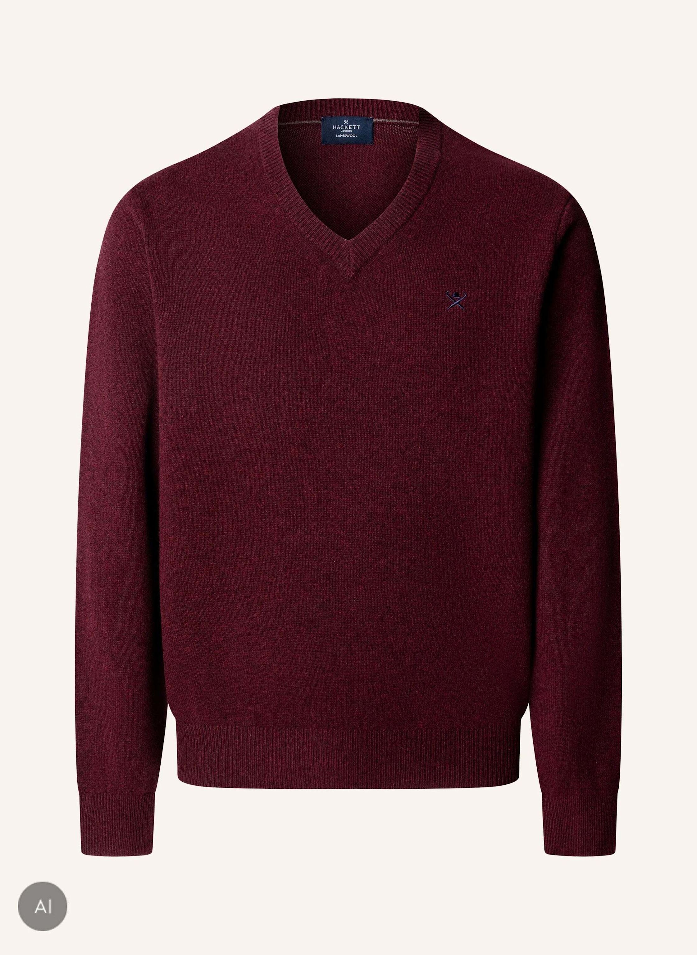 HACKETT LONDON Pullover LAMBSWOOL V NECK
