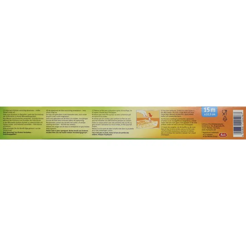Behälter Mikrowellenfolie 2in1