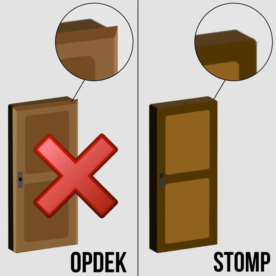 Deurkapstok - 12 haken - chroom - 50 cm