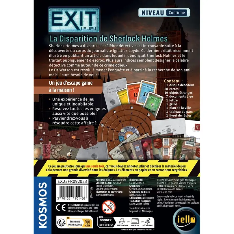 Familienspiel EXIT