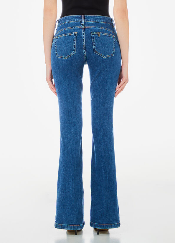 Jeans flare bottom up