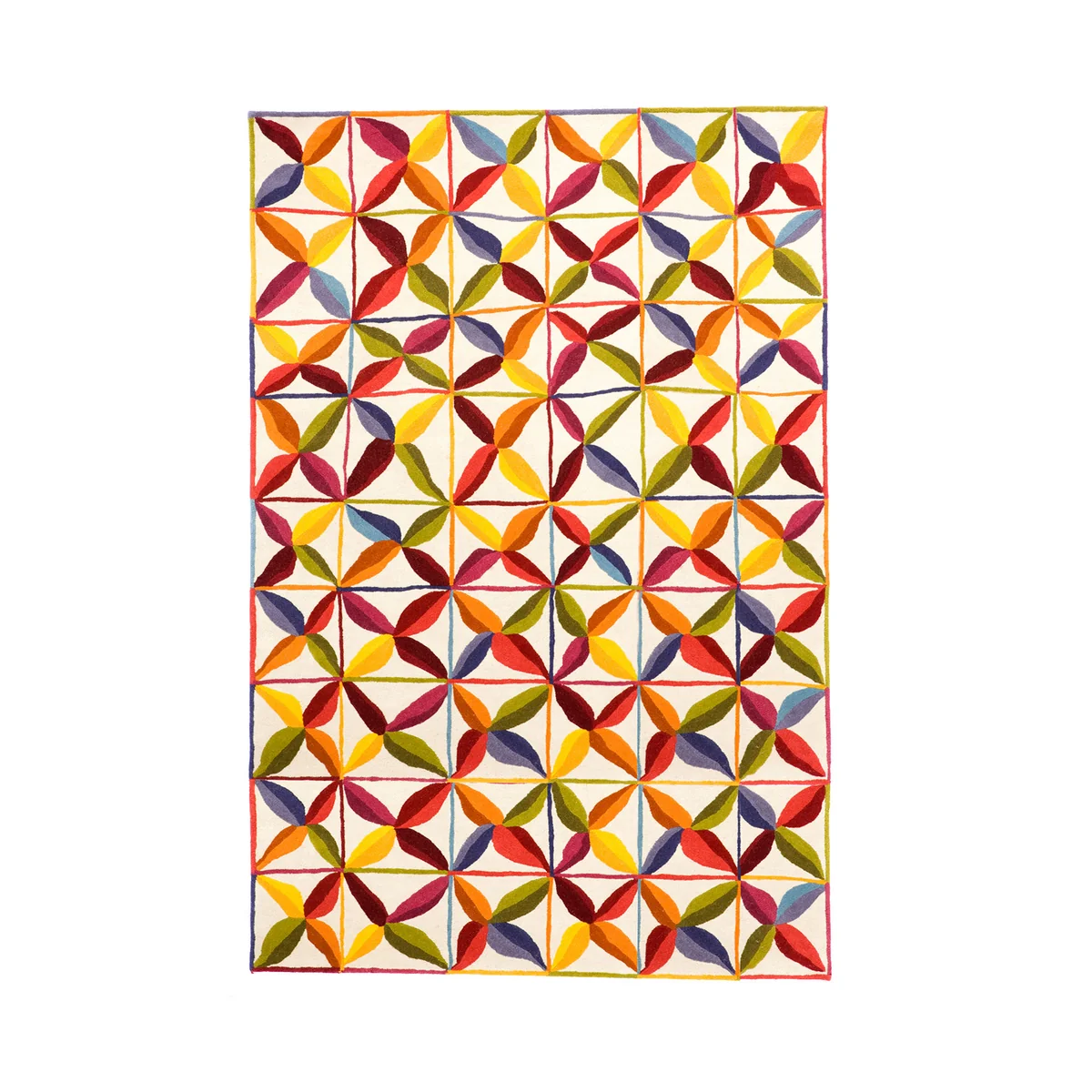 nanimarquina - Kala 155 x 220 cm, mehrfarbig