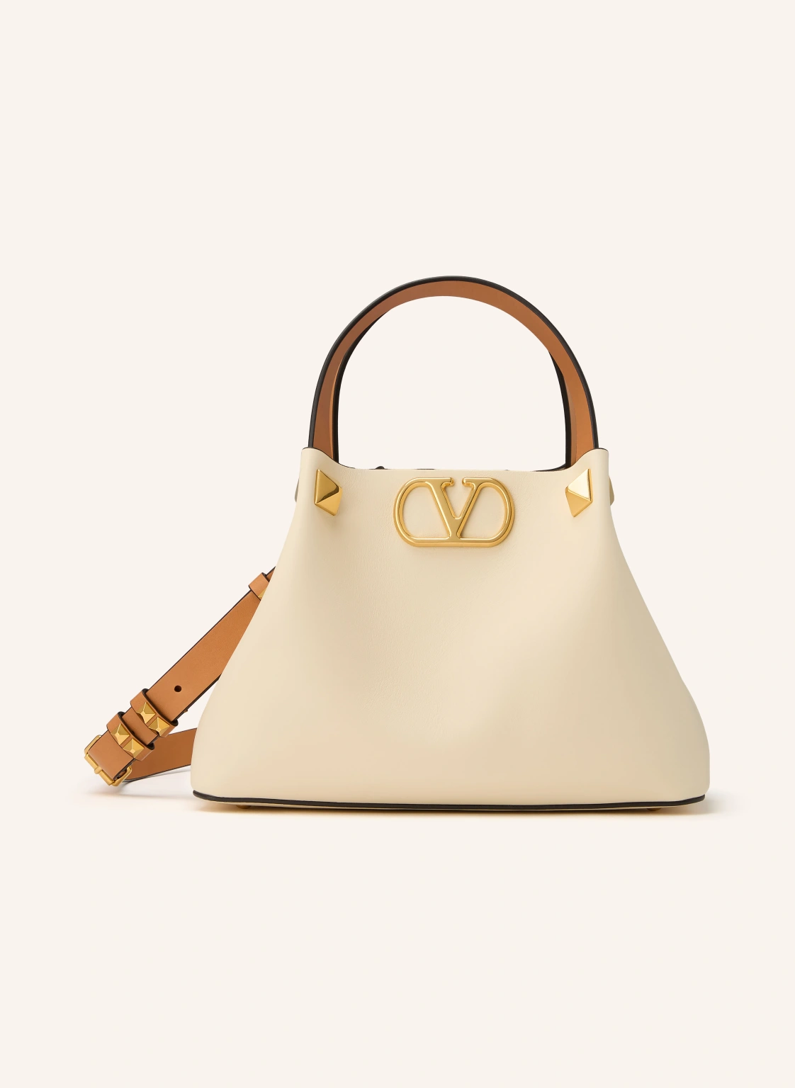 VALENTINO GARAVANI Handtasche VLOGO SIGNATURE SMALL mit Nieten
