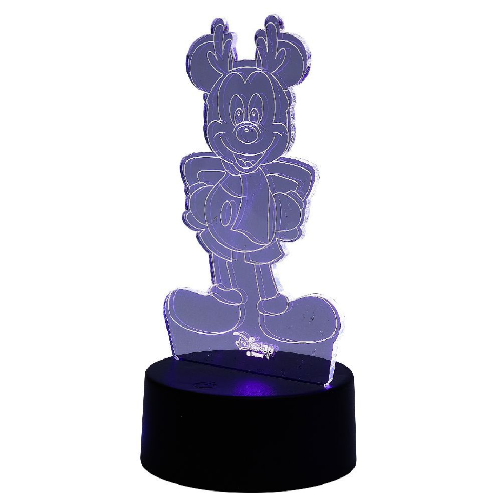 Décoration de No&euml;l lumineuse à poser Disney Mickey