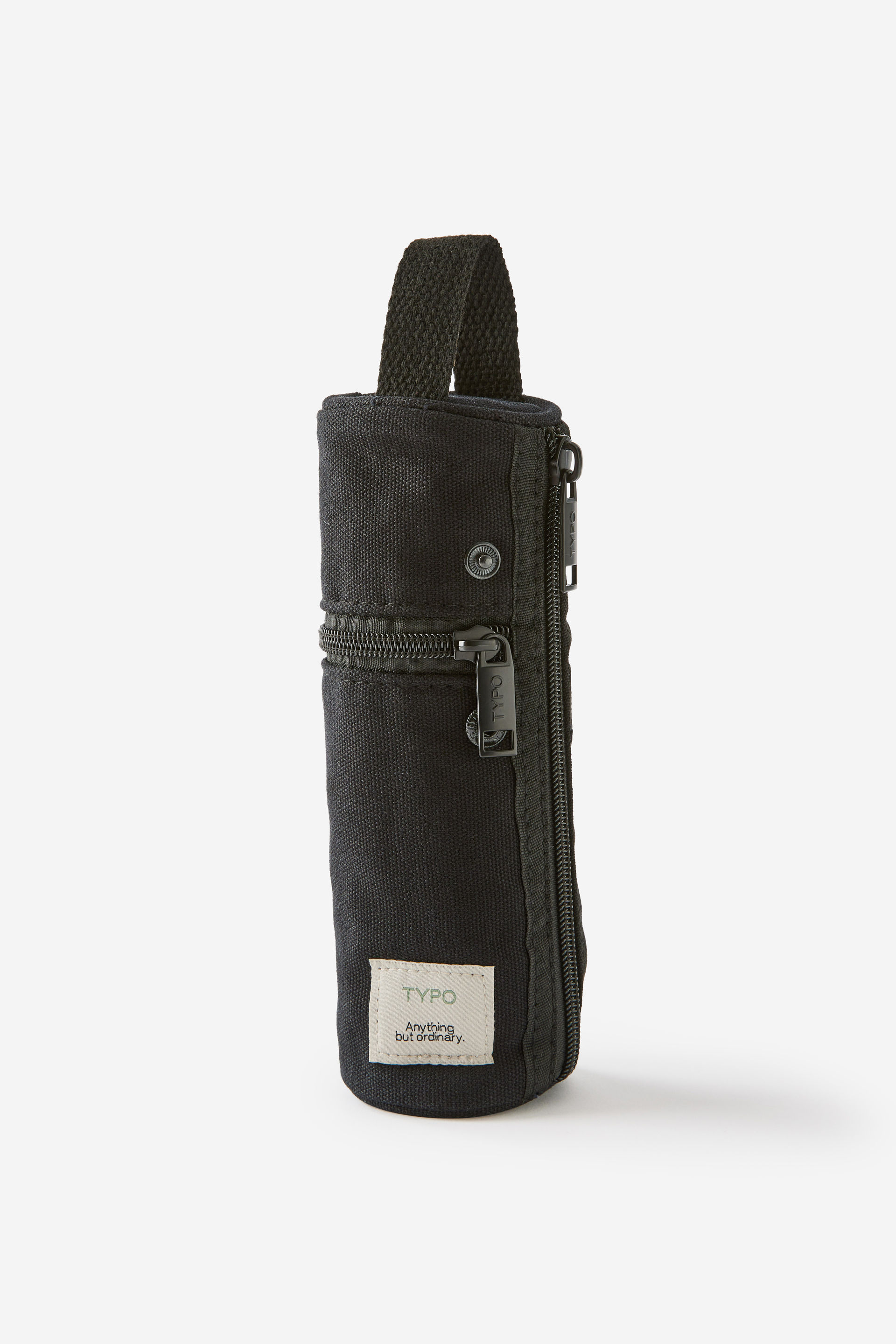 Barrel Canvas Pencil Case