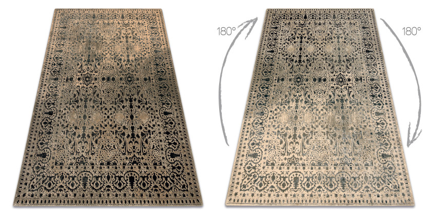 Dywan wełniany SUPERIOR Perona Ramka, ornament, orientalny - 200x300 cm