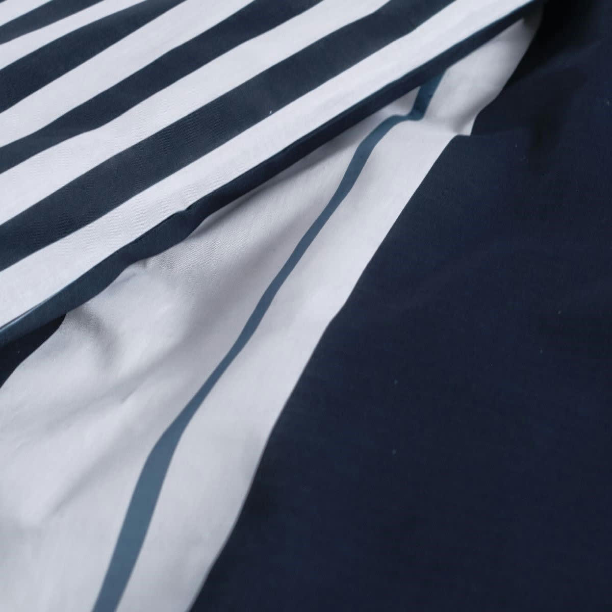 SUNSHINE JODIE - Parure de lit imprimé en coton bleu 220x240