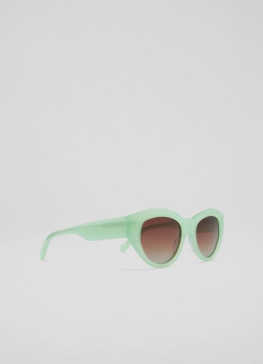 Luana Mint Acetate Cat Eye Sunglass Frame