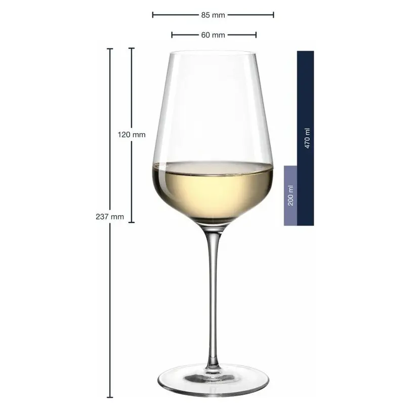 Weissweinglas 6er-Set Brunelli