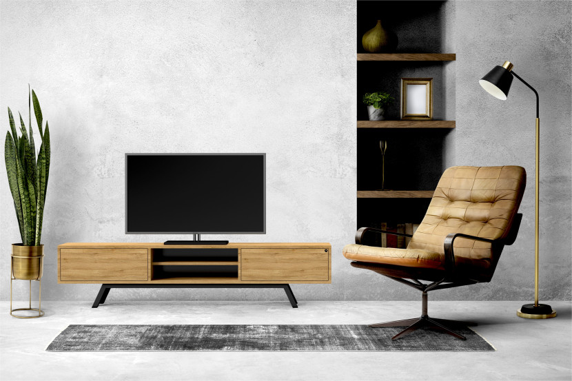 Emra Wood RTV-30 Szafka Rtv Dąb Loft