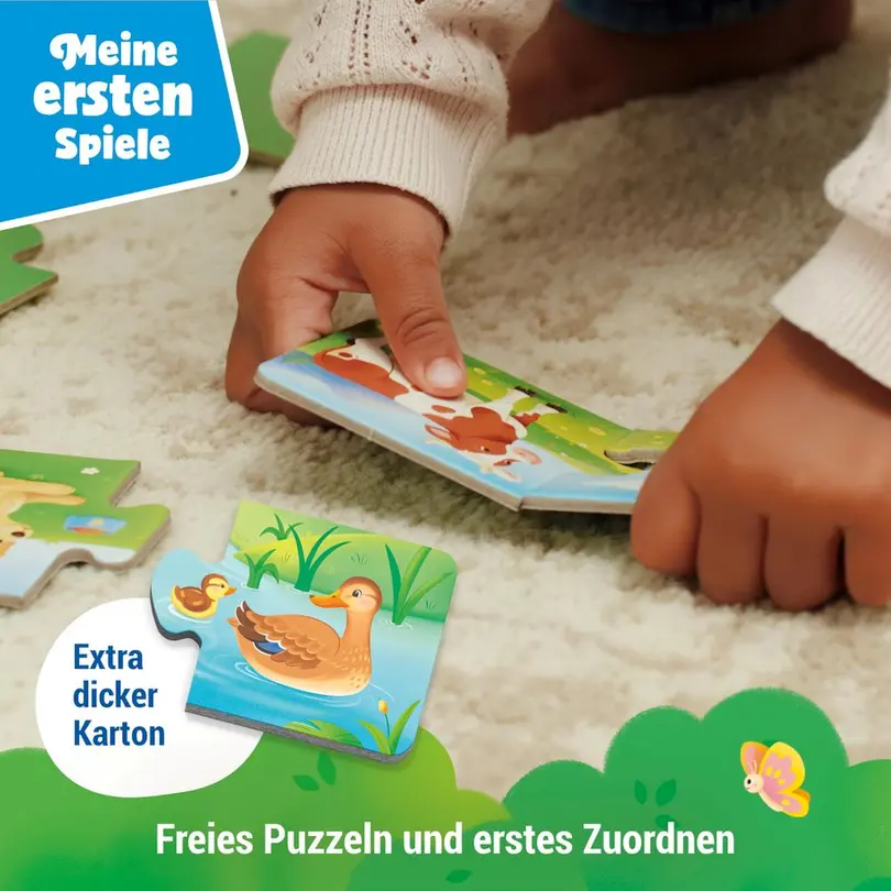 Kartenspiel Tiere und ihre Kinder