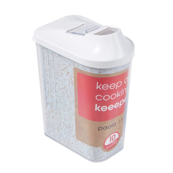 Vorratsdose »Schüttdose«, 1,5L weiss