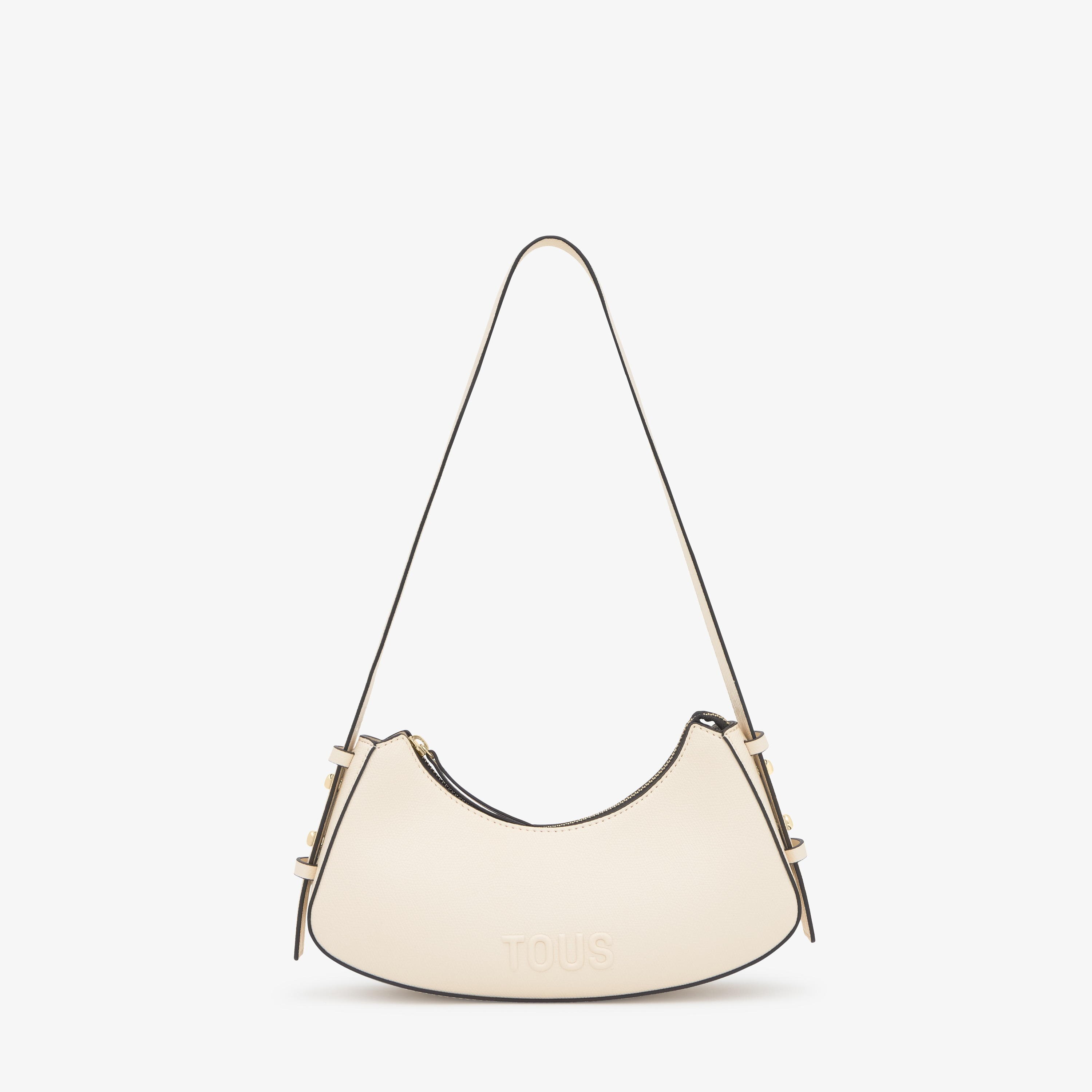 Bolso de hombro beige TOUS Back to basics