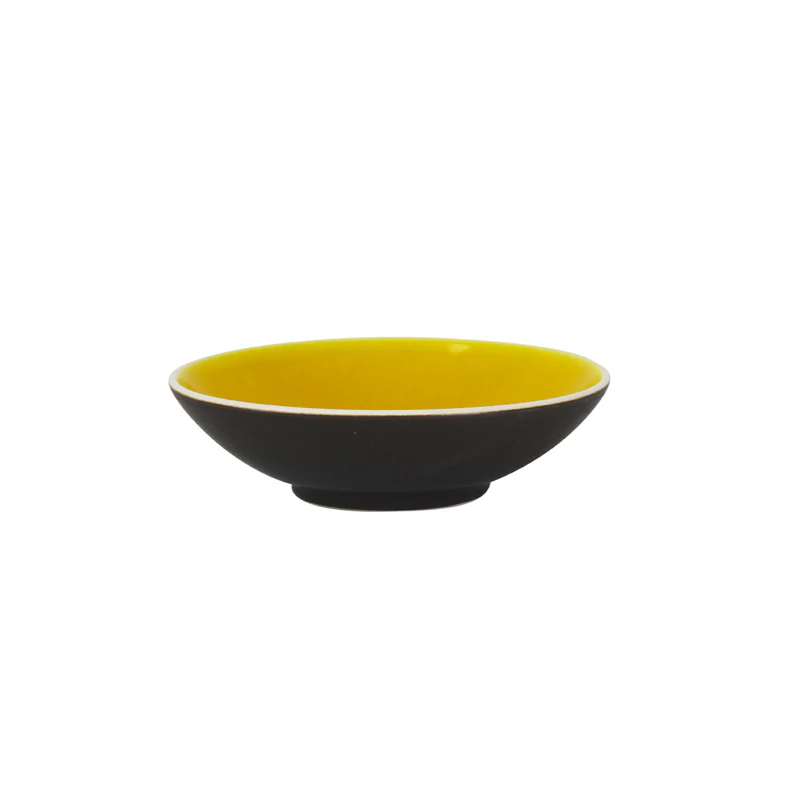 assiette creuse citron