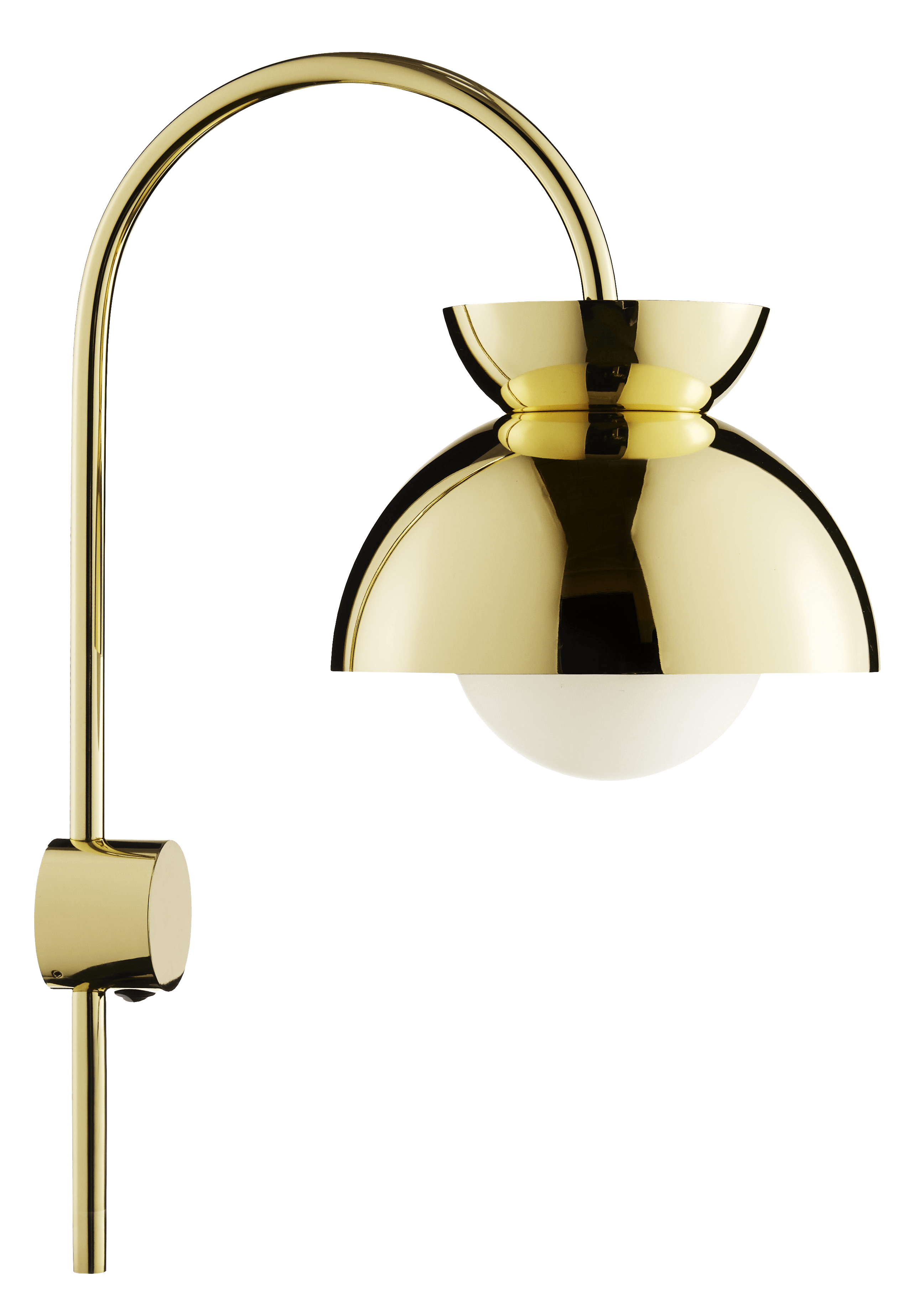 Frandsen wandlamp Butterfly - goud - 32x21x48cm