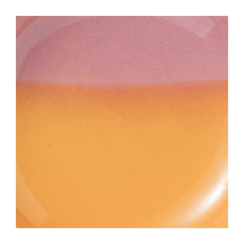 Zeepschaaltje duo - oranje/roze - &Oslash;11x2.2 cm