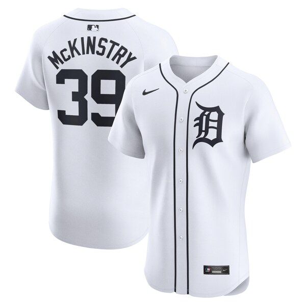 Zach McKinstry Detroit Tigers Nike Home Elite Player Jersey - White