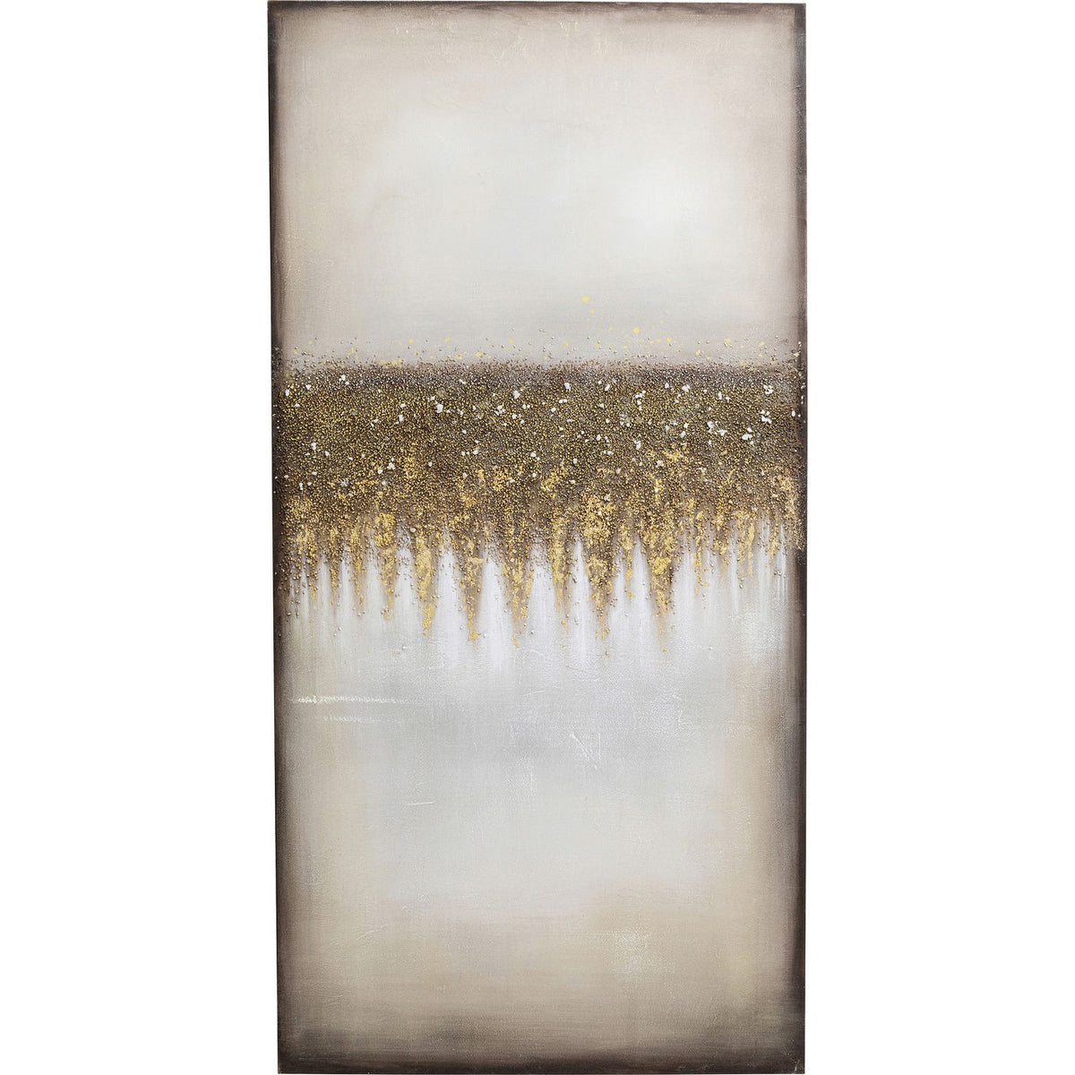 Kare Design Schilderij Abstract Fields 200x100cm