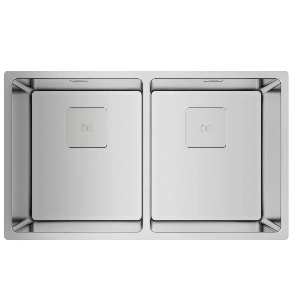 Teka Flexlinea RS15 2C 740 Rectangular Double Bowl