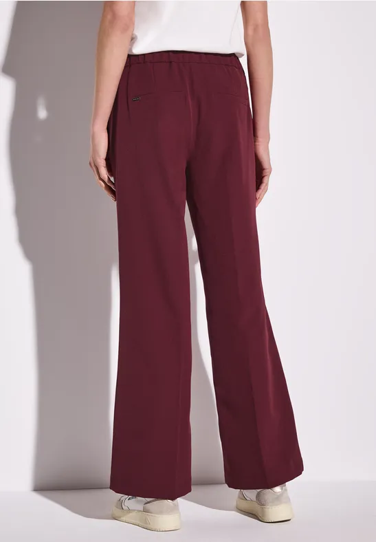 Wide Leg Twill Hose