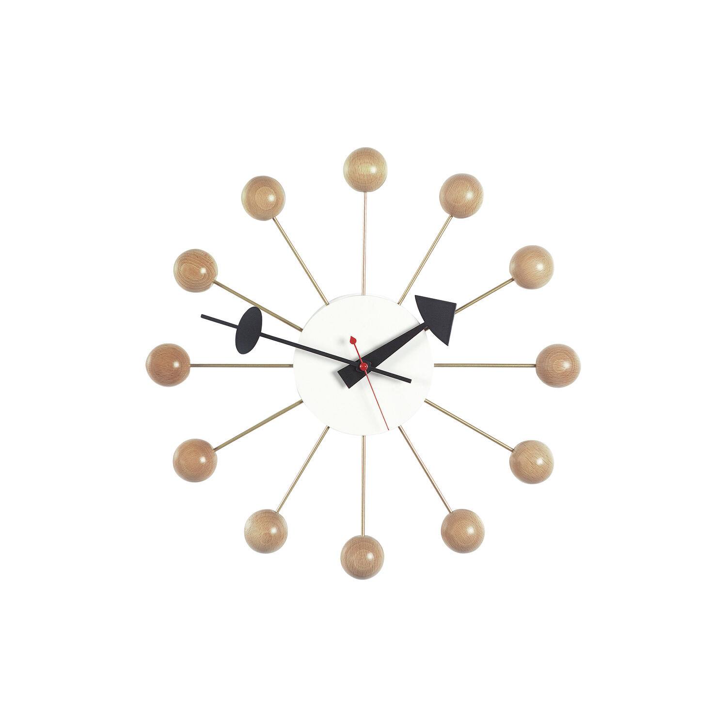 Ball v&aelig;gur, natural beech