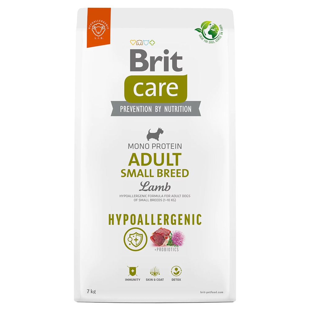 Brit Care Hypoallergenic Adult Small Breed Lamb & Rice