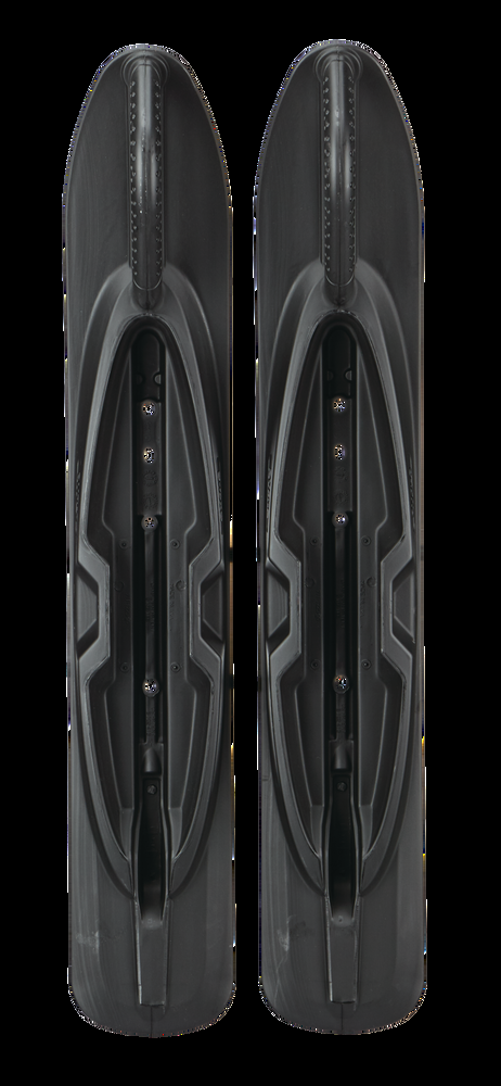 Raider 711290121 All-Terrain Snowmobile Replacement Skis, 1 Pair, Black