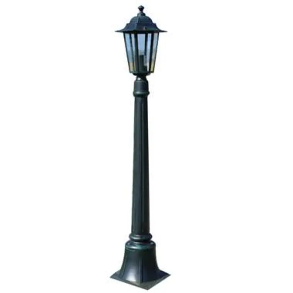 vidaXL - Tuinlamp - Groen - Aluminium