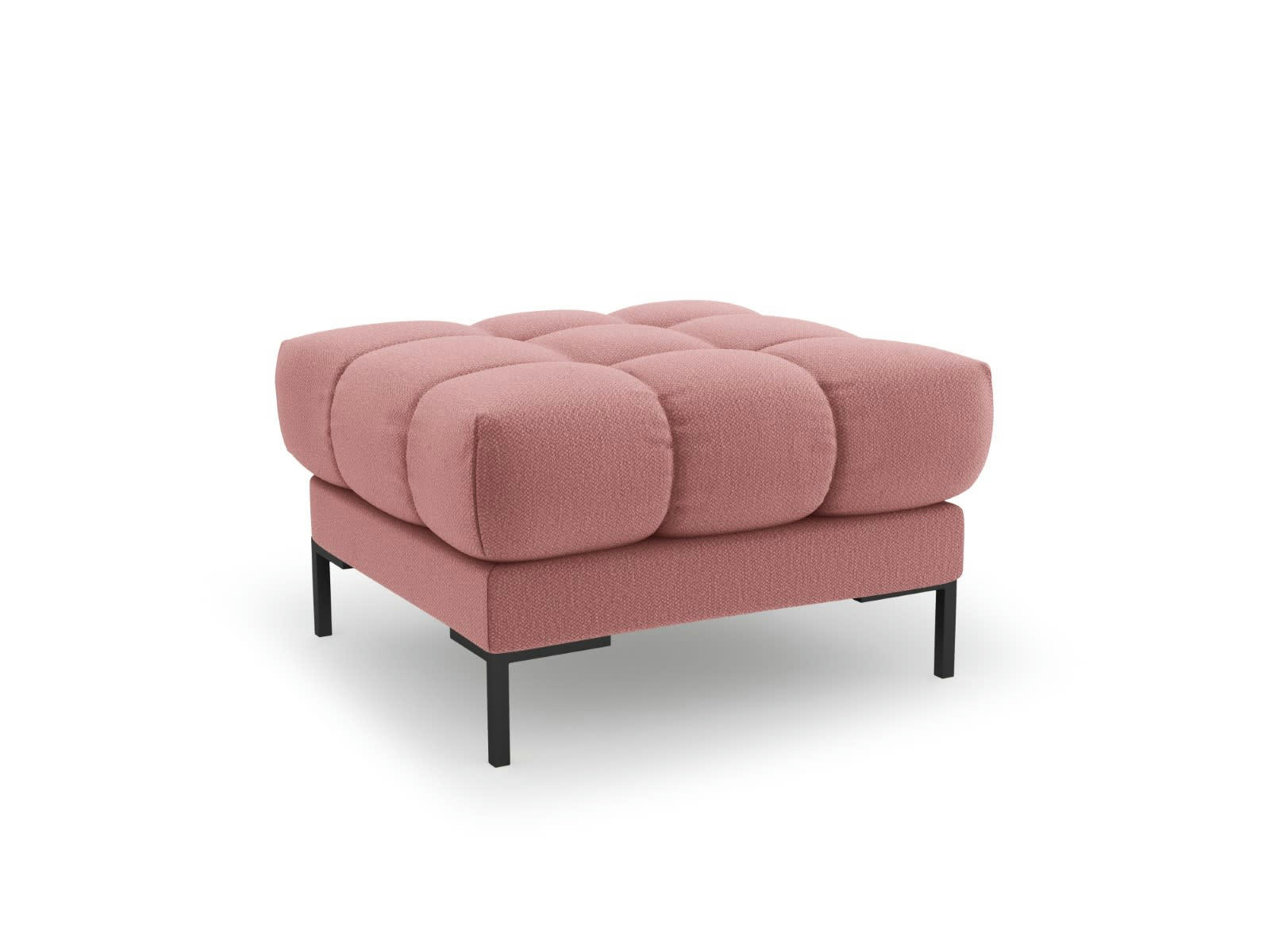 MAMAIA - Pouf 1 place en tissu structurel rose