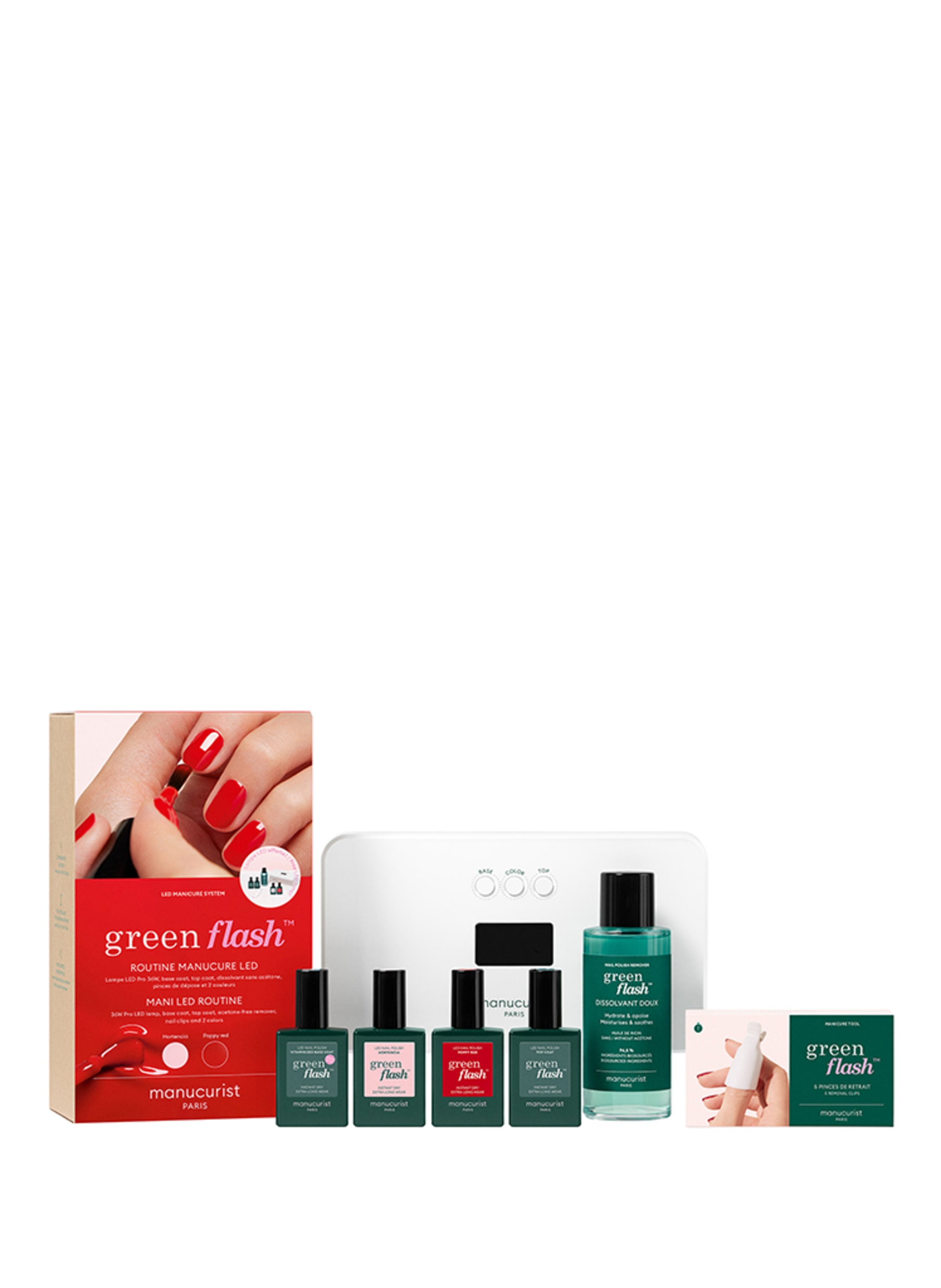 manucurist GREEN FLASH MANI LED ROUTINE