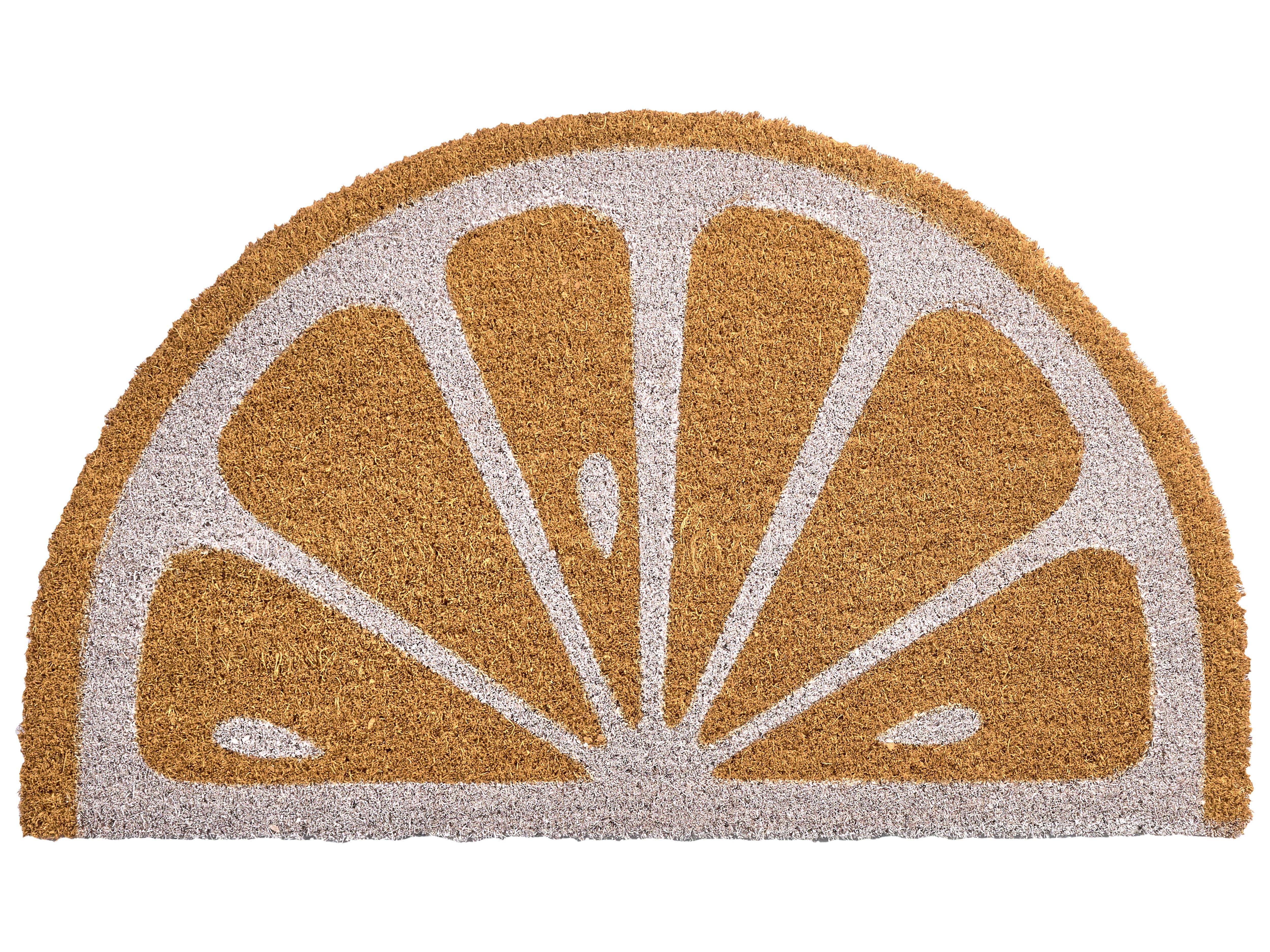 Doormat IJEN Orange 45 x 75 cm Coir