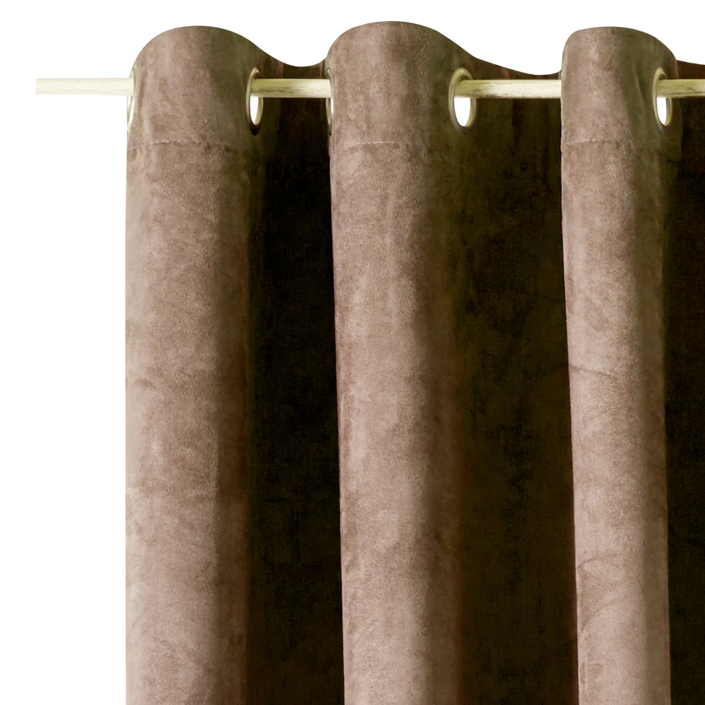 4MURS Rideau VELVET coloris chamois 140 x 260 cm