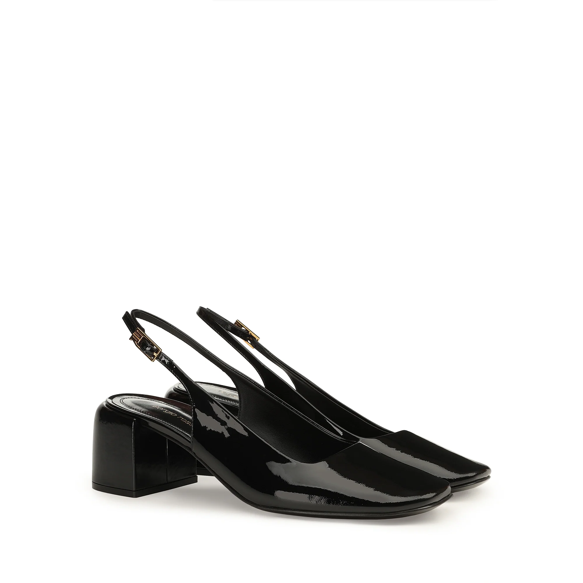 Convex Slingback - Nero
